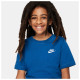 Nike Παιδική κοντομάνικη μπλούζα Sportswear Embroidered Futura Tee